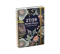 2027-2029 Agenda Planner | Spiral Binding 3-Year Tracking Journal
