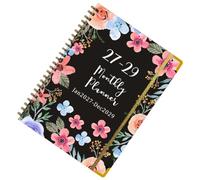 2027-2029 Monthly Planner | 3 Year Spiral Notebook For Home Office