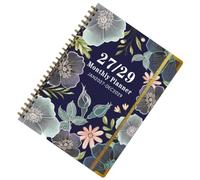 2027-2029 Monthly Schedule Book | 3 Year Planner Journal | Hardcover