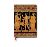 2027 Gathering of Deities MIDI Softcover 12-Month Daily Planner, 432pg, 80gsm by Paperblanks (Ancient Greek Pottery)