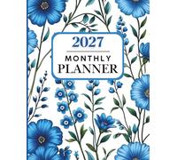 2027 Monthly Planner 8.5 X 11 non spiral: One Year (January 2027 through December 2027) with Holidays and Inspirational Quotes. Large Panner Perfect for School, Office, and Home.