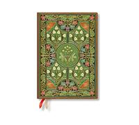 2027 Poetry in Bloom Midi 12-Month Hardcover Dayplanner (Elastic Band Closure) Verso