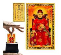 2027 Tai Sui Card - Year Of The Goat Blessing Keepsake, Traditional Good Fo