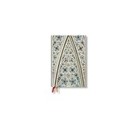 2027 Vault of the Milan Cathedral (Duomo di Milano) Mini 12-Month Hardcover Dayplanner (Wrap Closure) Horizontal
