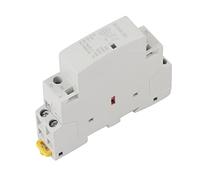 20A Din Rail AC Contactor 2 polos, Din Rail Contactor AC 1NO 1NC 50 / 60HZ(220V/230V)