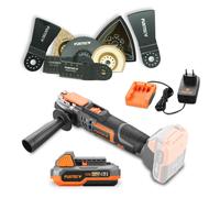 20V Akku 3in1 Multifunktionstool FX-E1MT20-Set und Zubehör 8er Set Naranja