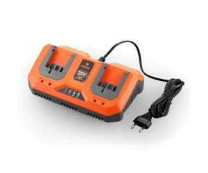 20V Doppel-Ladegerät 2,4A FUXTEC Naranja