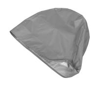 210d Oxford Funda Redonda, para Parrilla Eléctrica de Exterior | Correas Elásticas y Diseño Completo, Protección contra Lluvia y Decoloración en Terrazas y Patios