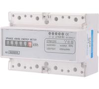 220/380V 20-80A. Consumo de energía. Contador de electricidad digital, 3 fases, kWh
