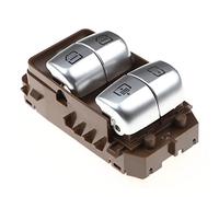 2229051505 Botón Regulador De Interruptor De Control De Ventanilla Eléctrica Para Mercedes Para Benz W222 S550e S600 S63 Accesorio De Coche(Marrón)