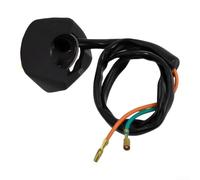 22mm Motocicleta LED Interruptor Aluminio para bocina Botón 22mm | Luz LED brillante, cuerpo de aleación de aluminio, ajuste de 22 mm, para función de bocina, para un acabado negro duradero
