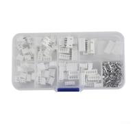 230 piezas para JST XH 2,54 mm Set con alicates de trinquete - Carcasa de nailon y contactos estañados para electrónica DIY