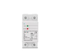 230V AC 40A 63A Din Rail Auto recuperación voltaje protección sobre bajo voltaje relé dispositivo Protector protección contra sobretensión(63A)