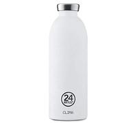 24 BOTTLES Clima bidón de agua 850 ml Uso diario Negro, Blanco Acero inoxidable