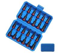 24-piece Set Of 3/8-inch Drive-type Hexagonal Star-shaped Screwdriver Bits | 24 Pieces Metric Chrome Vanadium Wrench Socket Set For Mechanic Standard Spanner Car Garden Equipment Machinery