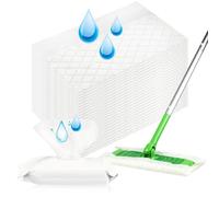 24 repuestos de mopa húmeda mejorados sin perfume para almohadillas húmedas Swiffer Sweeper, una pieza limpia una habitación, paños húmedos para almohadillas húmedas Swiffer