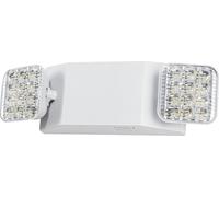 24 unidades de luminaria LED de emergencia para salidas, apta para uso comercial, con batería de respaldo