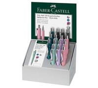 Faber-Castell Poly Ball XB Expositor de 15 bolígrafos con 20 recambios