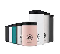 24Bottles Travel Tumbler - Botella Agua Acero Inoxidable 350 ml, Botella Termica 6H Caliente 12H Frío para Viaje y Oficina, Vaso Termo Cafe para Llevar 100% Hermético, Cantimplora Termica Tuxedo Black