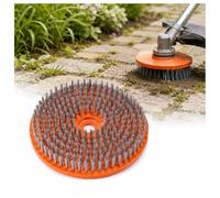 25.2 cm Desbrozadora Cabezal Cepillo Redondo para Makita EM4350RH 2016-2022 | Cepillo Limpieza Nailon Accesorio Cepillo Limpieza Cerdas Alta Resistencia Desbrozadora Jardín Herramientas Duraderas