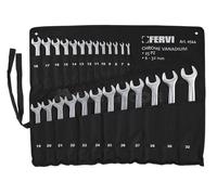 Juego de llaves combinadas satinadas 12 Pz FERVI 0546