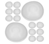 25 Piezas Tapón de Silicona a Prueba de Fugas | Repuesto Blanco, de Tapa y Vasos Pajita, Viaje, Coche, Oficina