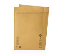 25 sobres acolchados con burbujas de aire, adecuados para DIN A4 + / C4, embalaje de envío con cierre autoadhesivo G7 (250 x 350 mm) 17/G, marrón