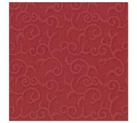 250 servilletas de 1/4-pliegue de 40 x 40 cm colour burdeos "Casali" (84880)