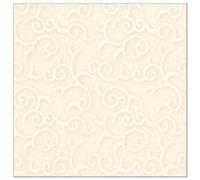 250 servilletas de 1/4-pliegue de 40 x 40 cm de champán "Casali" (84877)