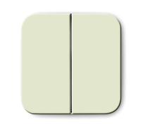 2505-212-507 Tecla 2 elementos blanco - Busch-Dur 4011395041062