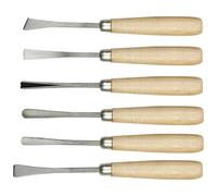 25700 - curvando conjunto de cincel, mango de madera