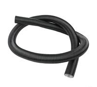 25mm Aluminum Air Intake Hose, Heating Pipe Fitting for Webasto Diesel Heater, Hot or Cold Air Elastic Vent Pipe, Black (300cm)