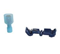 25x Conector Roba Corriente de Derivación Rápida con Terminal Robacorriente, Azul