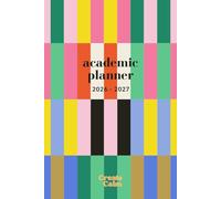 26-27 Academic Planner: Modern Stripes Small College/School Organizer July 2026 - July 2027 Weekly & Monthly