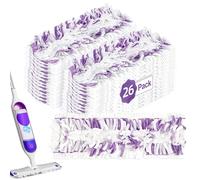26 almohadillas desechables para fregona Swiffer PowerMop multisuperficie y mopa de madera Swiffer PowerMop, almohadillas de repuesto para limpieza de suelos
