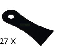 27 cuchillas para cortacésped vertical, juego para Cramer Cara 38, 99.5.2020