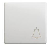 27 Pulsador (Blanco, Aluminio, Colocar)