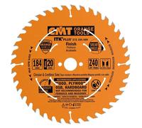 272.184.40 – Sierra circular ITK Plus HW, 184 x 1,7 x 30, número de dientes: 40, apta para corte longitudinal y transversal.