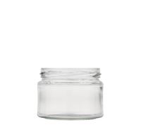 280 ml frasco redondo plano, boca: Twist-Off (TO 82)