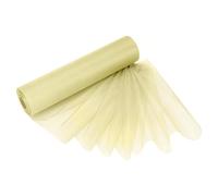 29cm X 25m Rollo de Organza - Tela Elegante Decorativo Paño para Boda Silla Lazos, Caminos Mesa, Detalles Fiesta - Manualidades Suministros para Cintas, Vestido Accents, y Bolsas - Marfil, 29cm x 25m