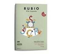 2B Majúscules RUBIO | Català | 4 anys | Consonants: h, b, v, c, q, z, r, g, j, x, k, w.