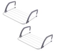 2er Set 68cm Tendedero Calefacción Balkontrockner los Balcones para Colgar