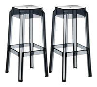 2er Set Barhocker Fox, transparent