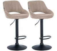 2er Set Barhocker Milet Stoff B