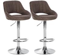 2er Set Barhocker Milet Stoff C