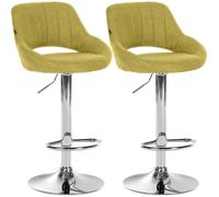 2er Set Barhocker Milet Stoff C