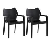 2er SET Stapelstuhl DIVA