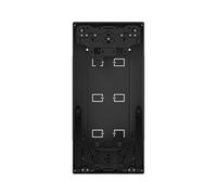 2N Caja para montaje empotrado IP Style 9157001, Negro
