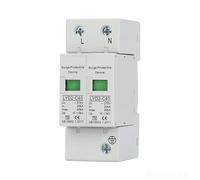 2P 10KA ~ 100KA 275V 385V 420V AC SPD protector contra sobretensiones doméstico dispositivo descargador de bajo voltaje protección contra rayos(385V,40KA-80KA)
