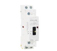2P 16A 20A 25A 2NO 220V 50/60Hz Control Manual uso doméstico AC Contactor tipo riel(2P 25A 2NO 220V)